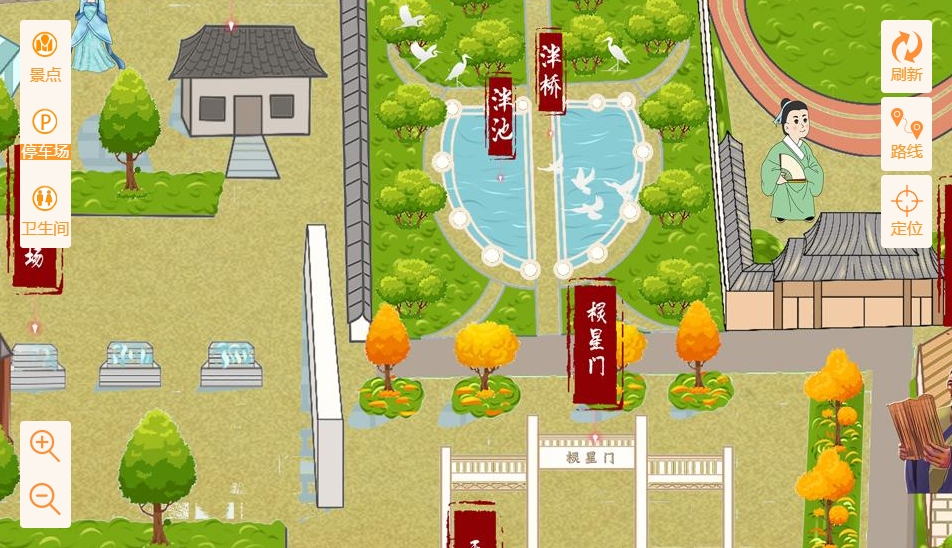 榆社手绘地图景区语音讲解导览系统：智慧景区建设的基石